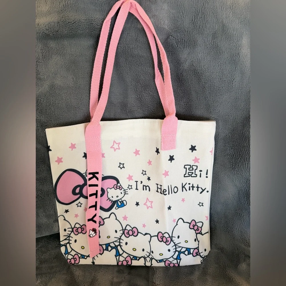 🩷Sanrio Hello Kitty Canvas Zippered Tote & 20+ Accessories Humidifier ++